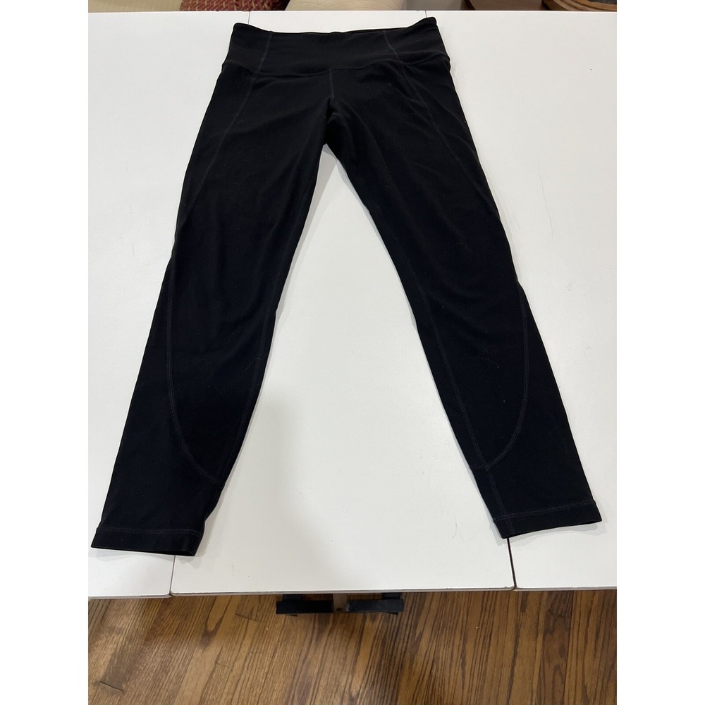 Athleta Chaturanga 7/8 Legging Charcoal Black Size Small 305922
